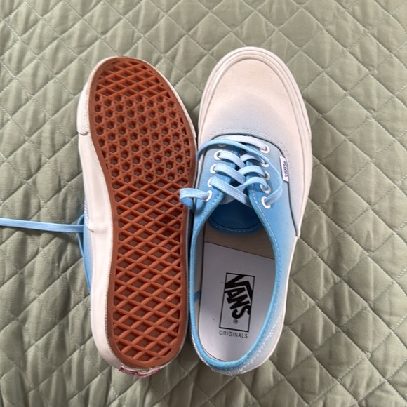 Vans OG Authentic LX 'Dip Dye - Alaskan Blue White' Size 9 Men’s - Picture 6 of 6